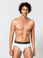 Signature Cotton Brief - White